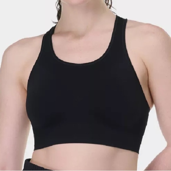 Sweaty Betty Stamina black seamless workout bra size small NWT - Picture 1 of 8